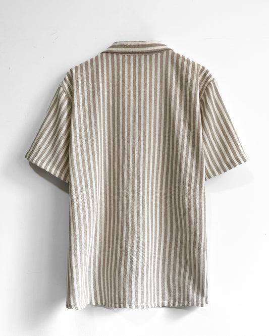 Camisa Rayas Lino Look