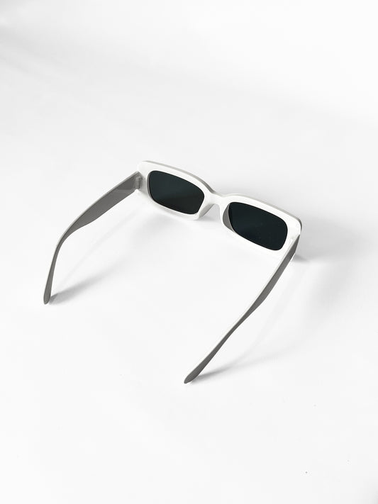 Gafas Rectangular Blanco