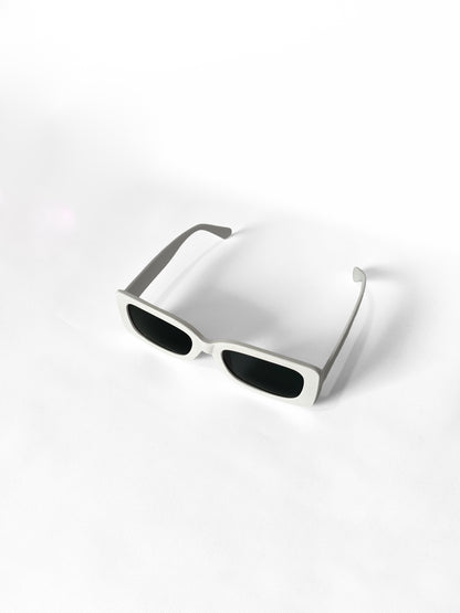 Gafas Rectangular Blanco