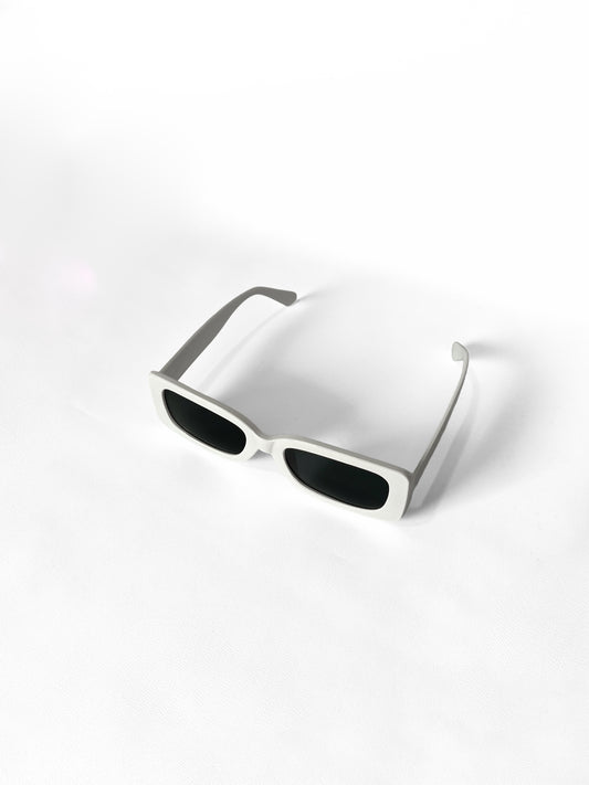 Gafas Rectangular Blanco