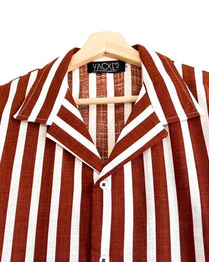 Camisa Rayas Lino