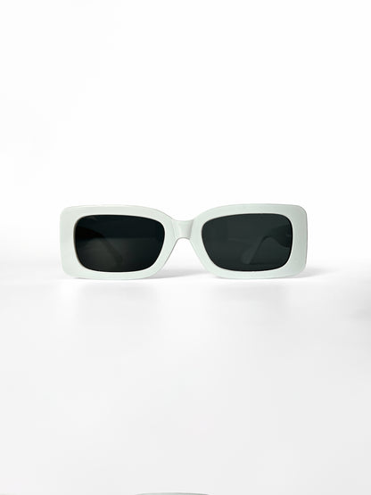 Gafas Rectangular Blanco