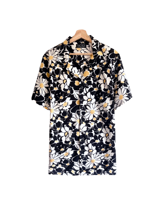 Camisa Estampada Manga Corta