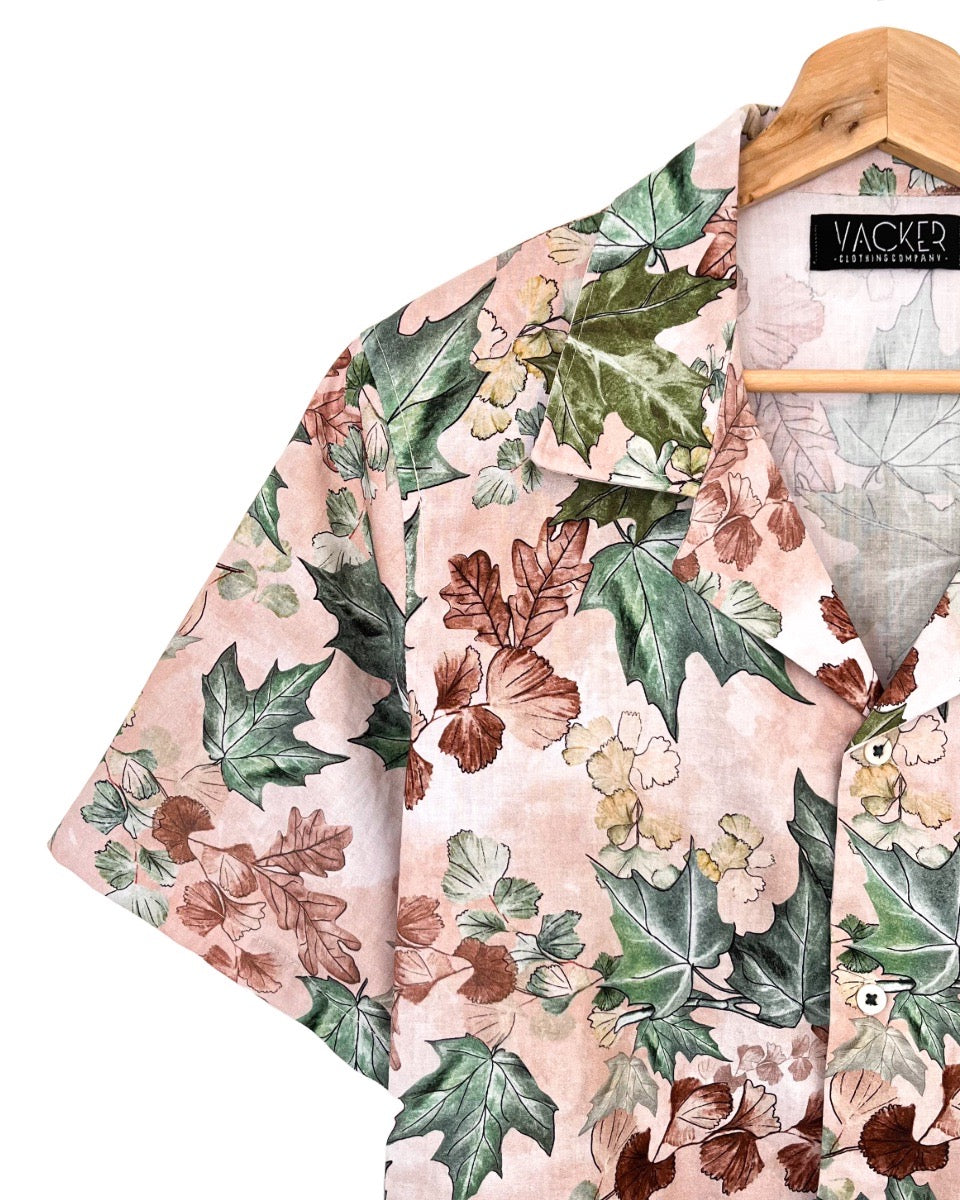 Camisa Estampada Hojas