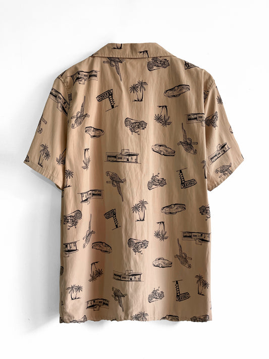 Camisa Estampada Habano