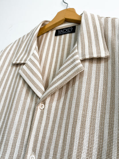 Camisa Rayas Lino Look