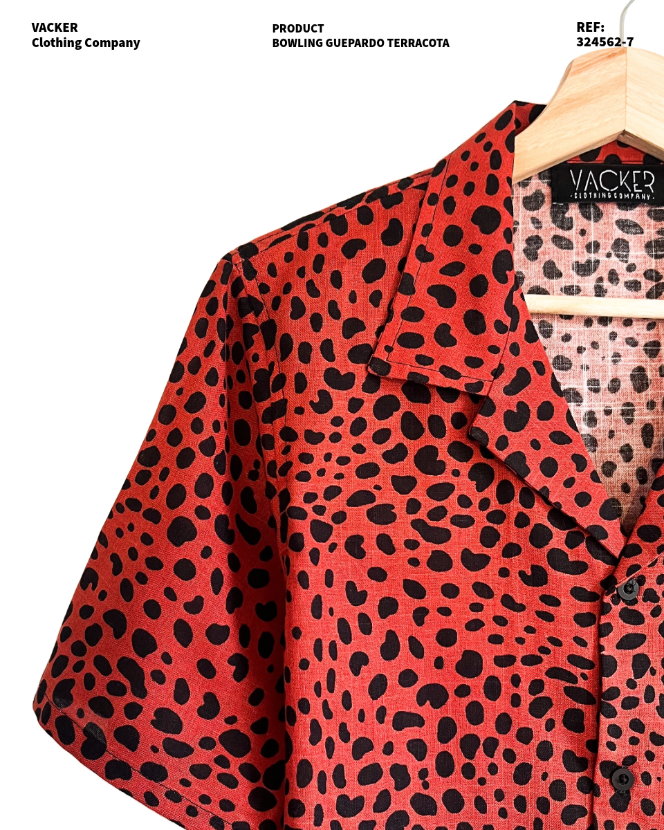 Camisa Estampada Lino