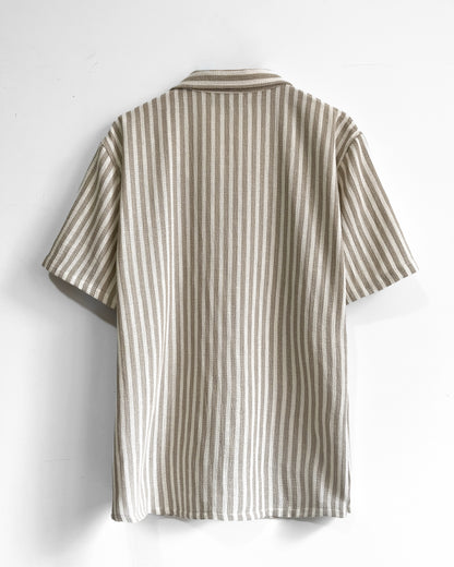 Camisa Rayas Lino Look