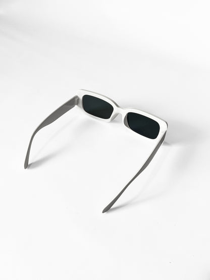 Gafas Rectangular Blanco
