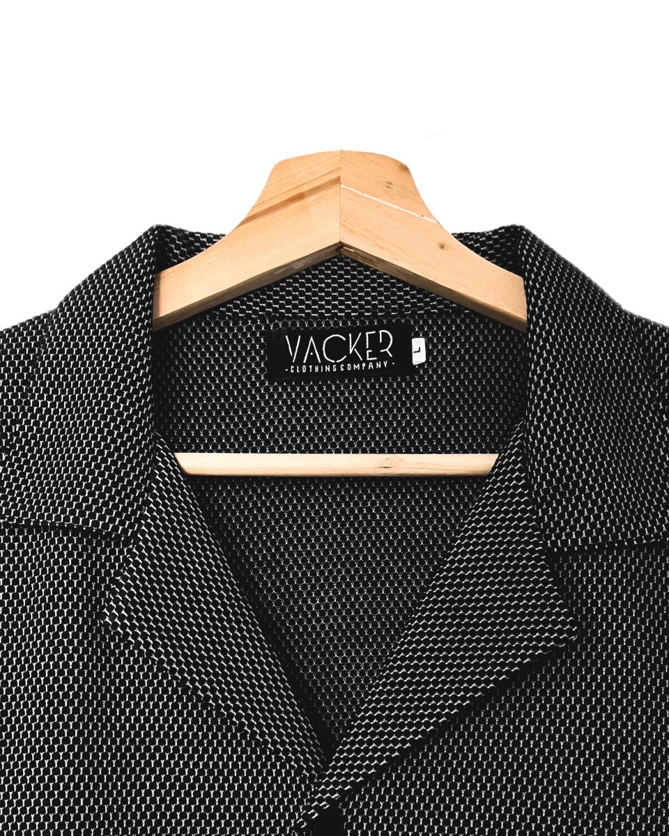 Camisa Textura Manga Corta