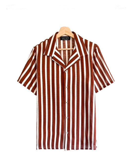 Camisa Rayas Lino