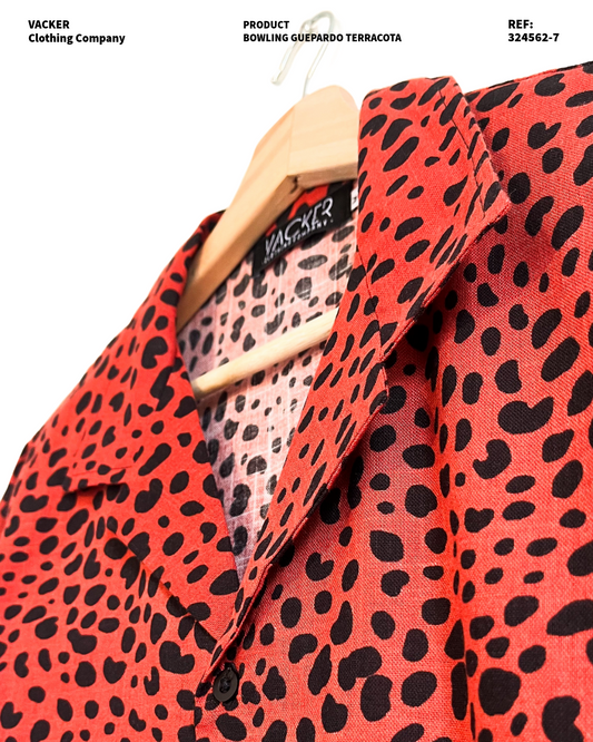 Camisa Estampada Lino