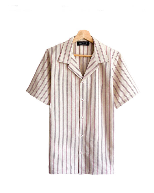 Camisa Lino Rayas