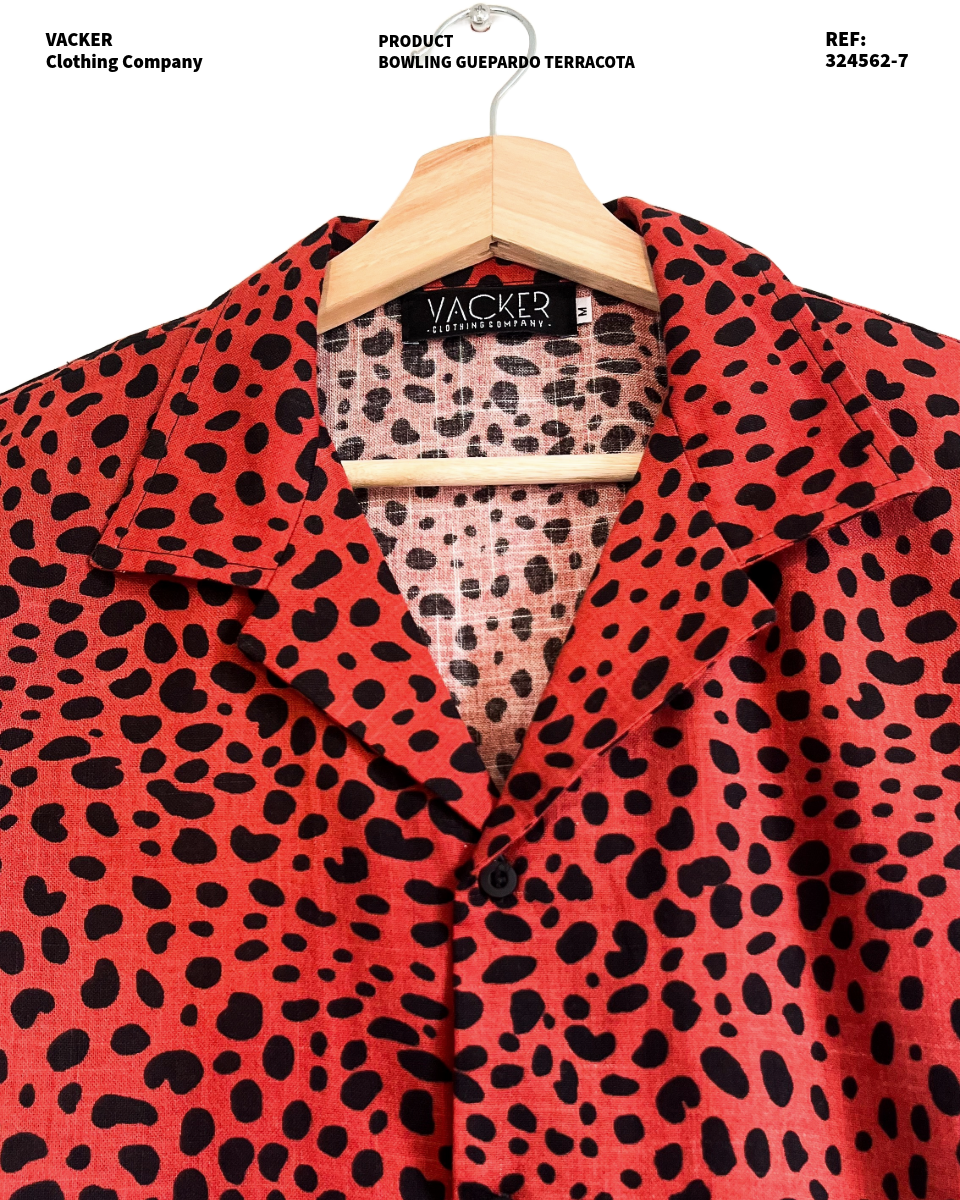 Camisa Estampada Lino