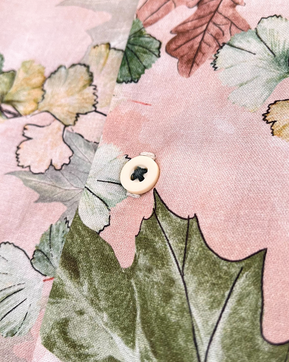 Camisa Estampada Hojas