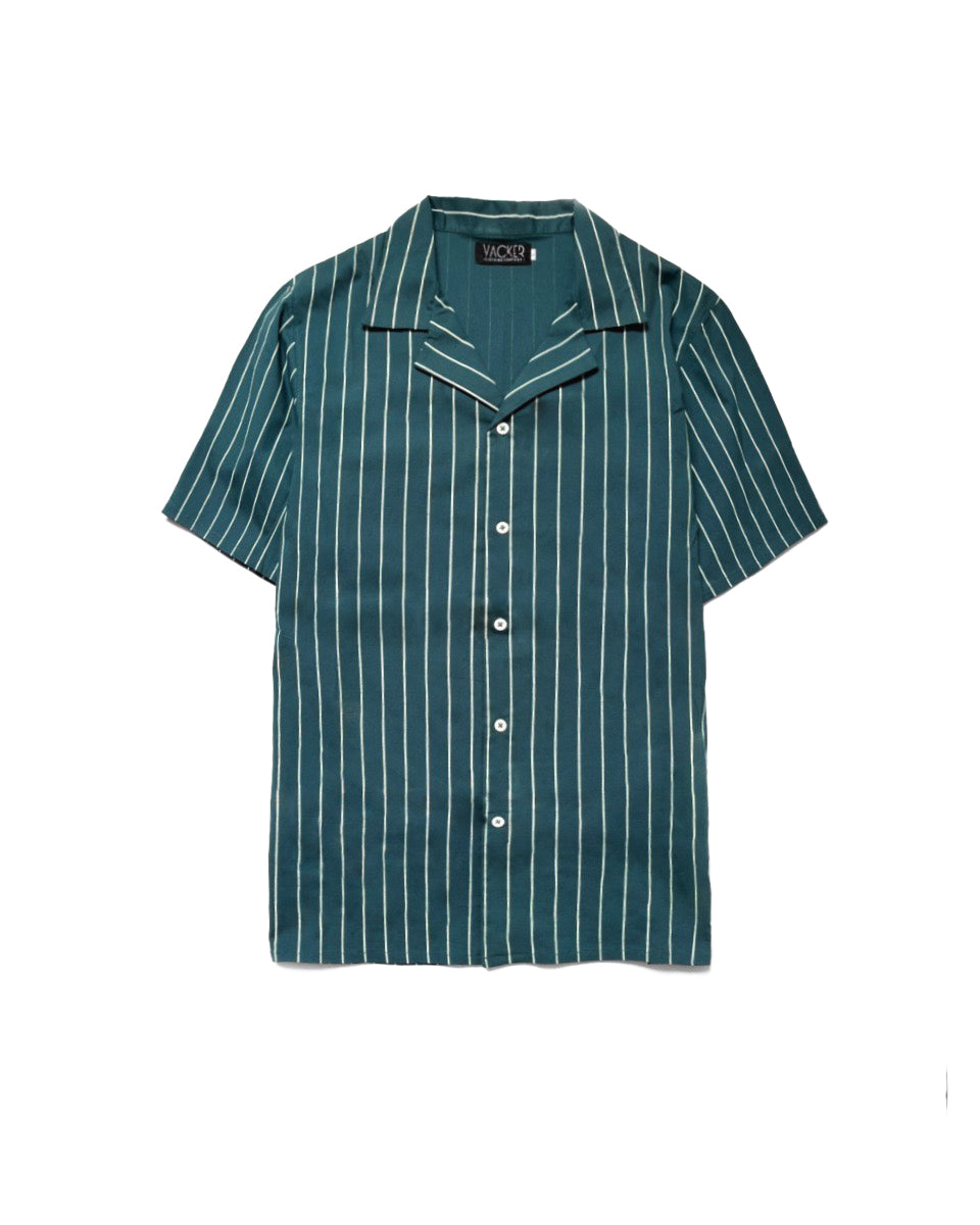 Camisa Rayas Manga Corta